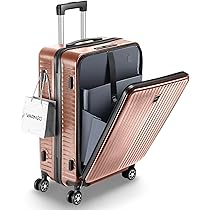 キャリーケース スーツケース 拡張機能 フロントオープン ダブルキャスター 旅行 Amazon.co.jp: [VARNIC] スーツケース フロントオープン 多機能